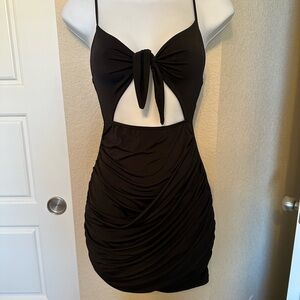 Lucy in the Sky Sleek Black Dress